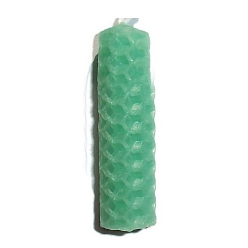 20 x Mini Spell Candles - MINT GREEN 5cm (2 inch)