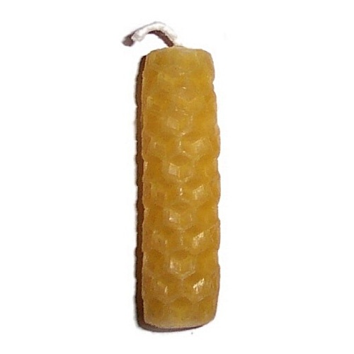 50 x Mini Spell Candles - NATURAL (GOLD) 5cm (2 inch) - Click Image to Close