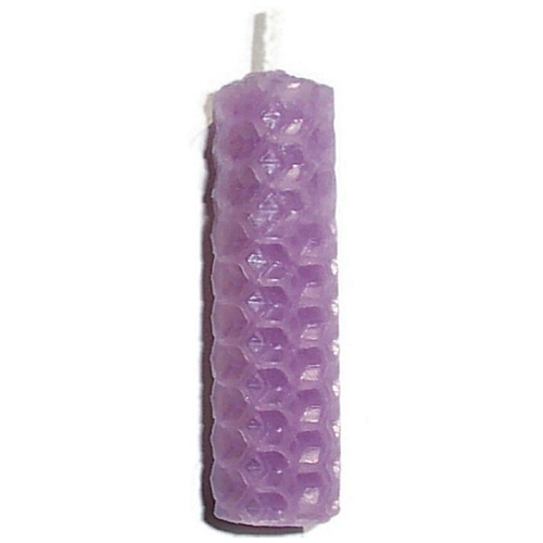 50 x Mini Spell Candles - LIGHT PURPLE 5cm (2 inch) - Click Image to Close